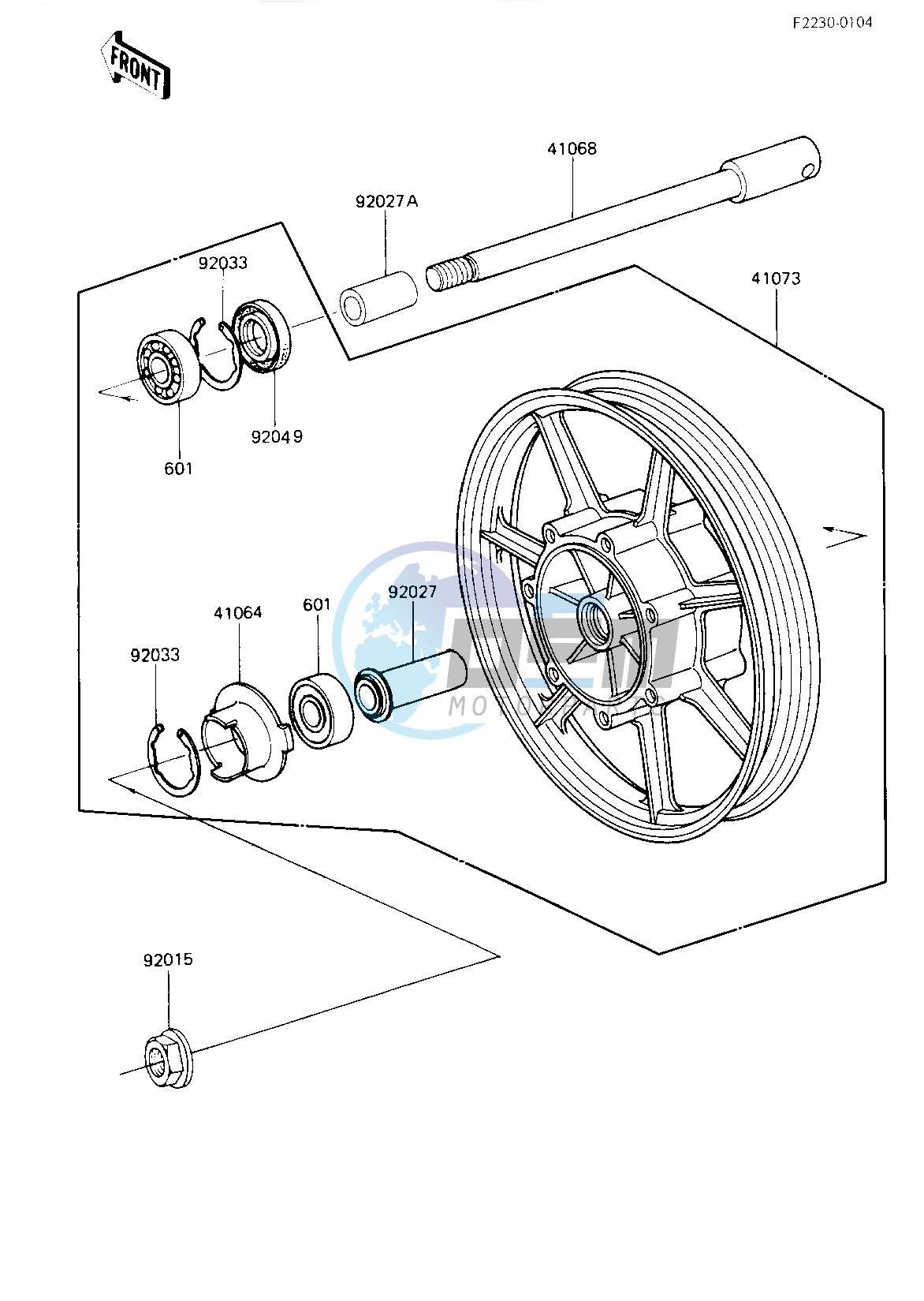 FRONT WHEEL