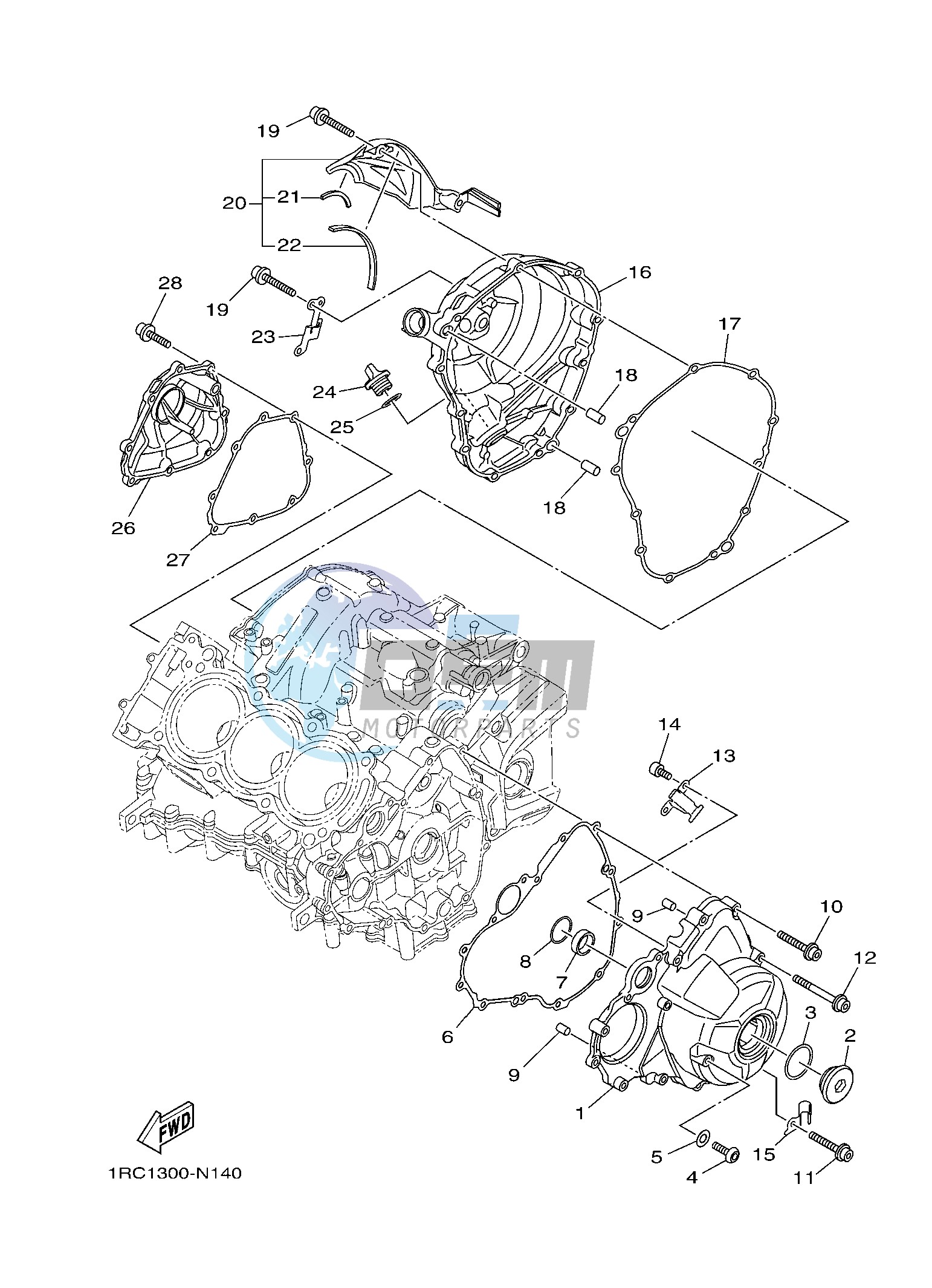 CRANKCASE COVER 1