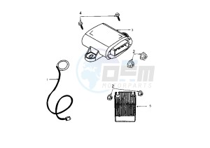 ELYSTAR - 150 cc drawing ELECTRONIC ANTITHEFT