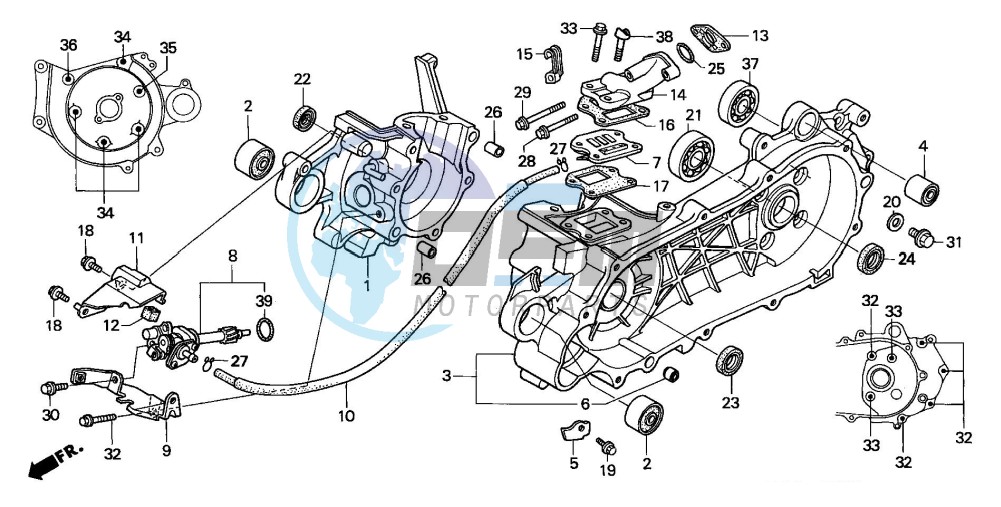 CRANKCASE/OIL PUMP