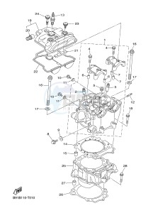 WR450F (2GCC) drawing CYLINDER