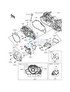 VULCAN 1700 NOMAD ABS VN1700DFF GB XX (EU ME A(FRICA) drawing Left Engine Cover(s)