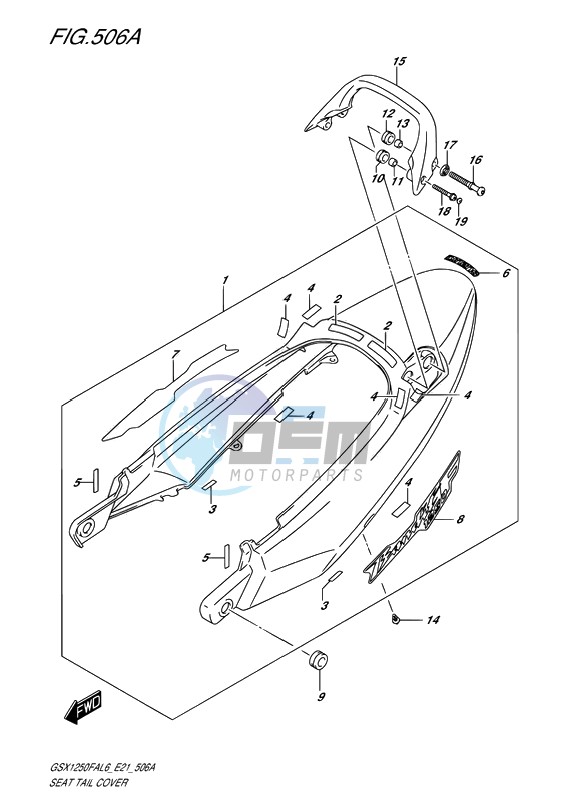 SEAT TAIL COVER