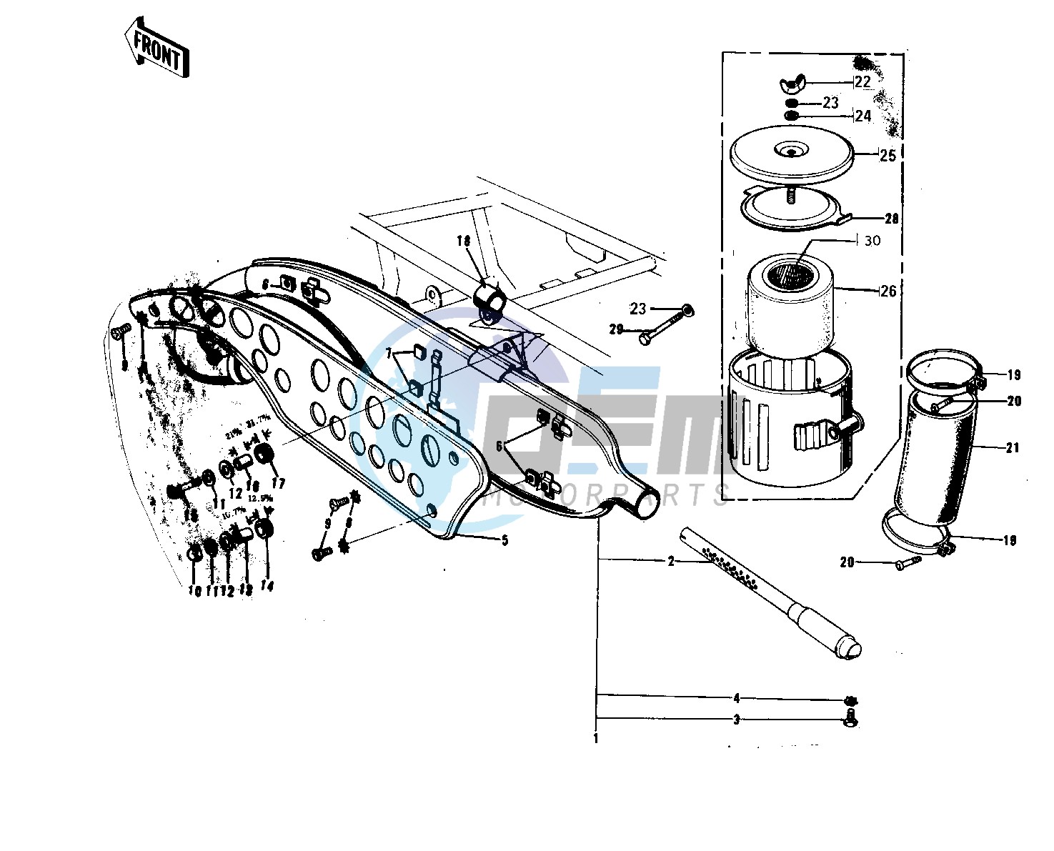 AIR CLEANER_MUFFLER -- 74-75 F9-B_F9-C 350- -