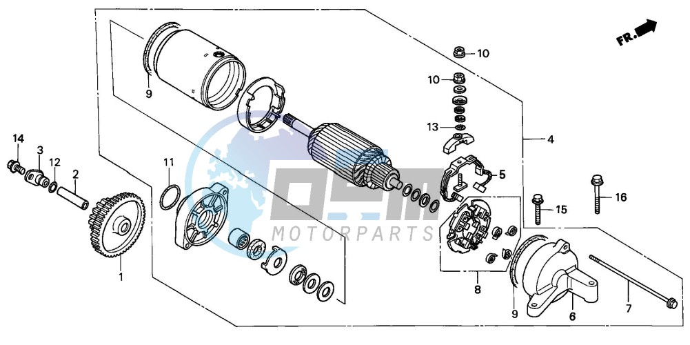 STARTING MOTOR