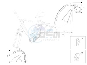 Wi-Bike Uni Deore Comfort 2017 (NAFTA) drawing Mudguard