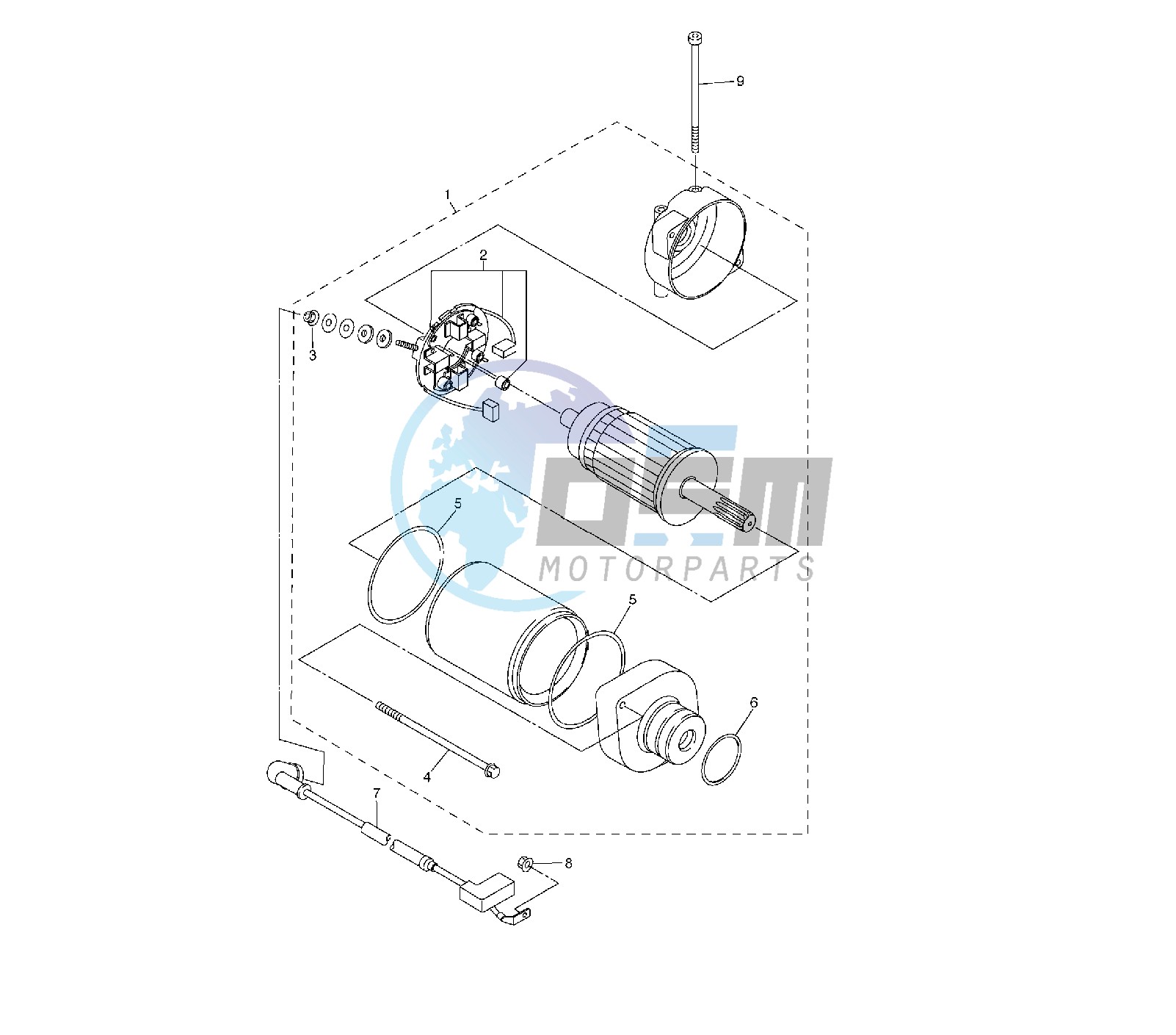 STARTING MOTOR