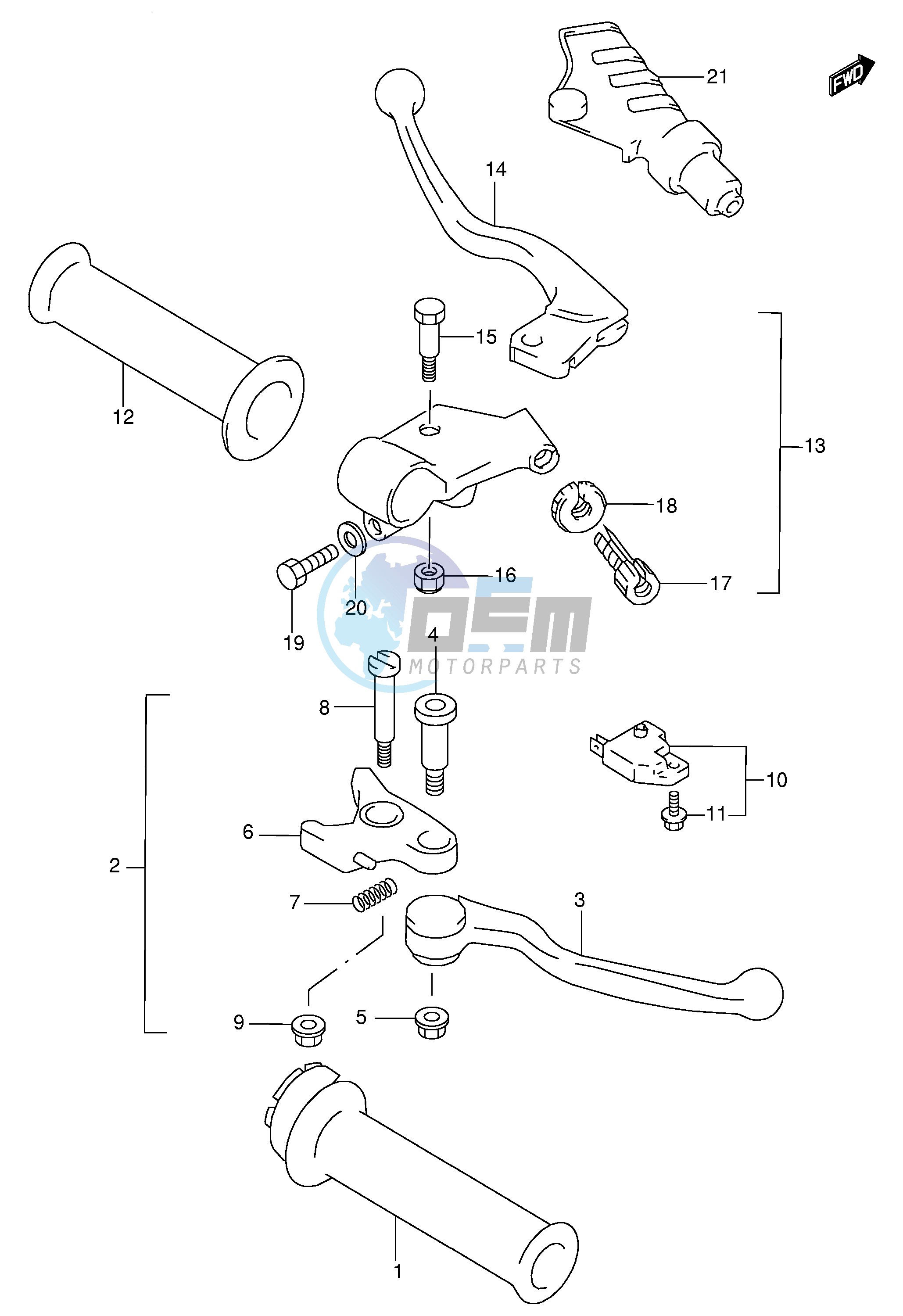 HANDLE LEVER