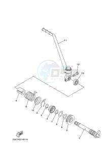 T110C (1DU8) drawing STARTER