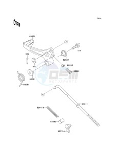 KX 60 [KX60] (B15-B19) [KX60] drawing BRAKE PEDAL