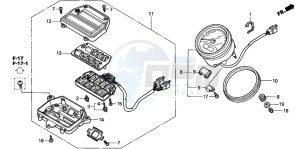 VTX1800C1 drawing METER