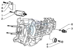 Beverly 125 drawing Electric starter