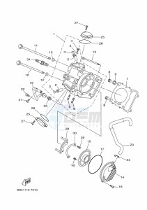 YFM450FWB KODIAK 450 (BHS1) drawing CYLINDER HEAD