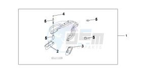 CBF1000A9 UK - (E / ABS MKH) drawing RR.CARRIER