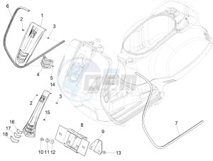 GTS SUPER- SUPER SPORT 150 4T 3V IE ABS E3-E4 (APAC) drawing Front shield