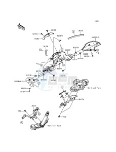 Z250SL BR250EFS XX (EU ME A(FRICA) drawing Cowling