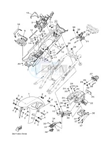 MTN1000 MT-10 (B67D) drawing FENDER