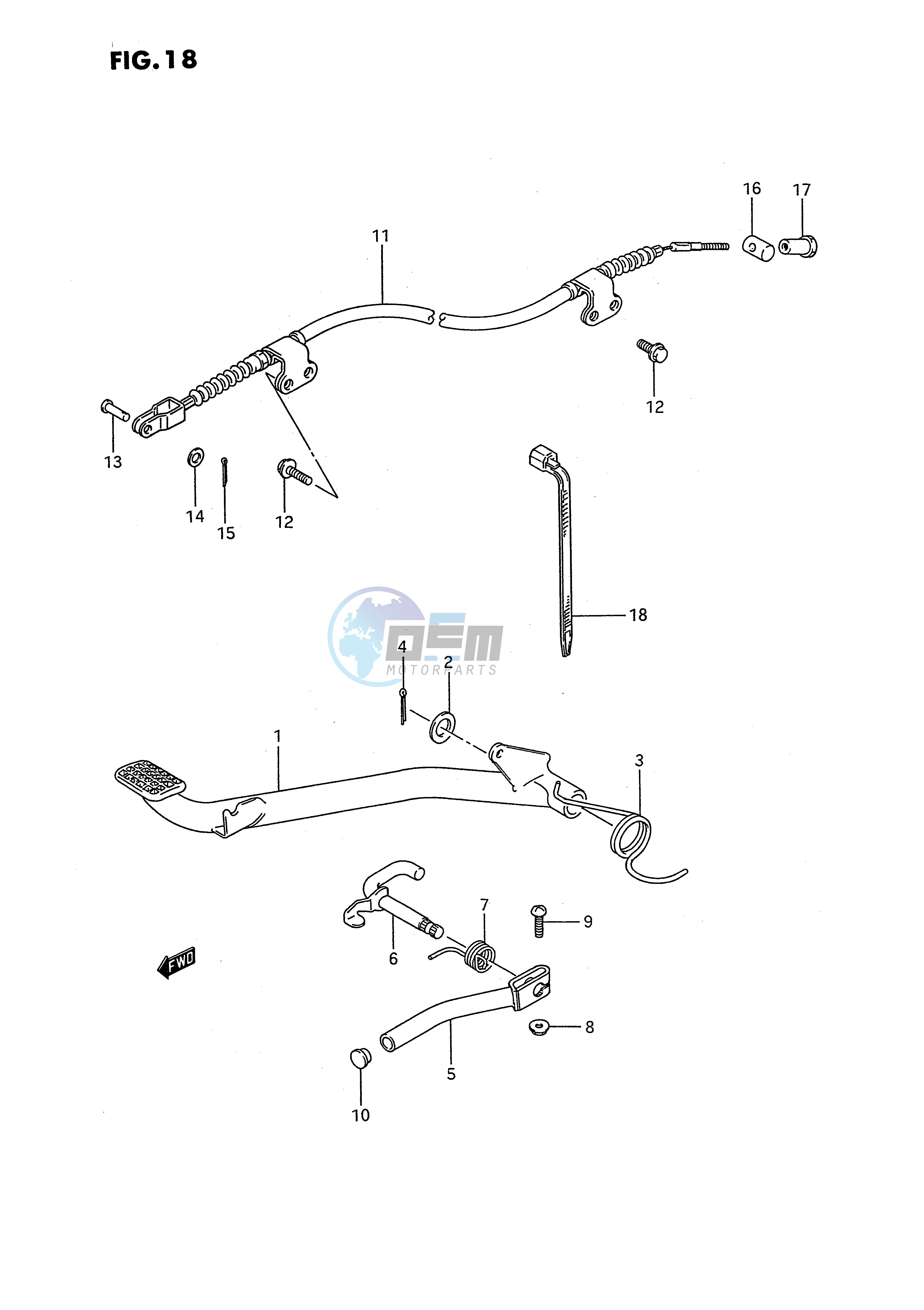 BRAKE PEDAL