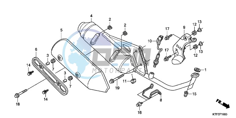 EXHAUST MUFFLER