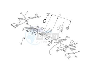 Stalker 50 drawing Main cable harness