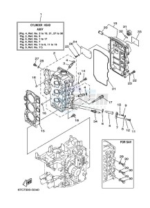 F30AMHDL drawing CYLINDER--CRANKCASE-2