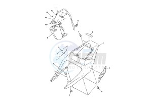 YZF R1 1000 drawing SIDE COVER MY02