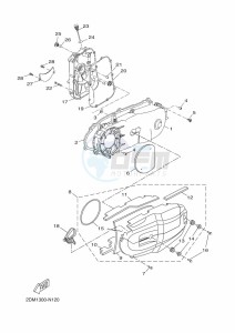 GPD125-A NMAX 125 (BV3C) drawing WINDSHIELD