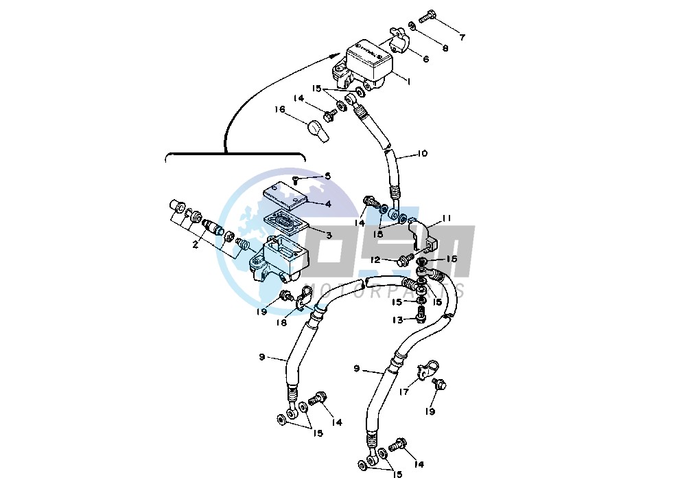 FRONT MASTER CYLINDER