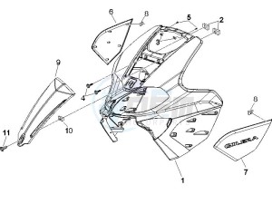 Runner 50 SP drawing Front shield