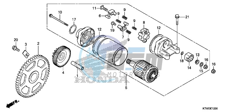 STARTING MOTOR