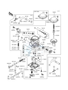 VN 800 B [VULCAN 800 CLASSIC] (B1-B5) [VULCAN 800 CLASSIC] drawing CARBURETOR