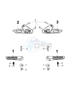 FIGHT 3 4T DARKSIDE E drawing FOOT SUPPORT