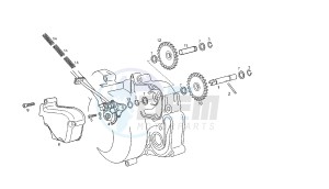 SENDA SM X-RACE 2VER - 50 CC VTHSR2E1A EU2 2VER drawing OIL PUMP