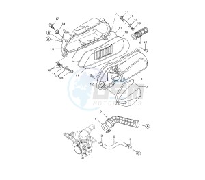 VP X-CITY 250 drawing INTAKE