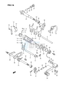 LT-F160 (P3) drawing GEAR SHIFTING