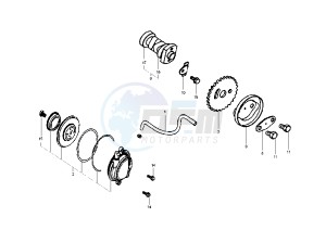 EURO MX - 125 cc drawing CAMSHAFT