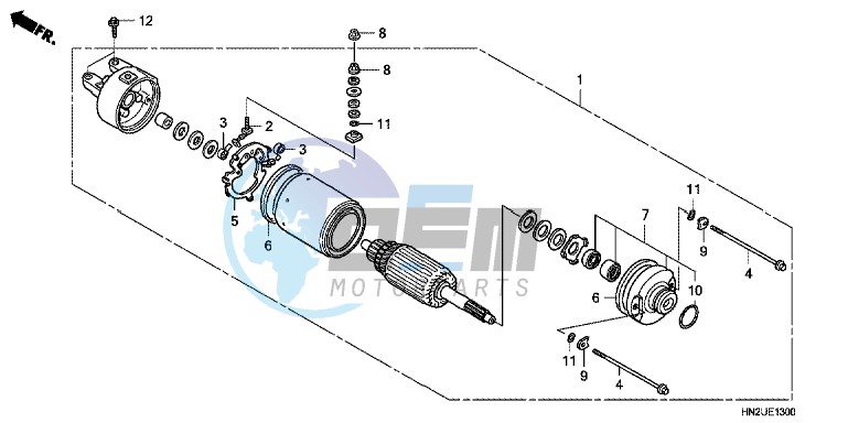 STARTER MOTOR