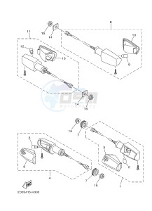 YBR125E (4P2T) drawing FLASHER LIGHT