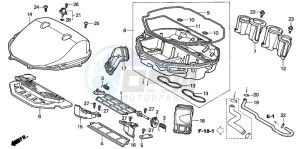 CBR900RE drawing AIR CLEANER (CBR900RRY,1/RE1)