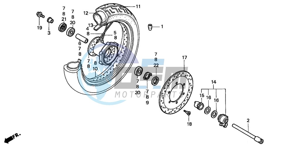 FRONT WHEEL