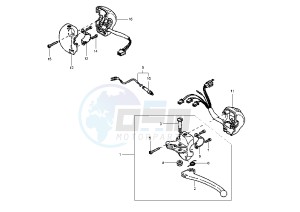 YH WHY 50 drawing HANDLE SWITCH – LEVER