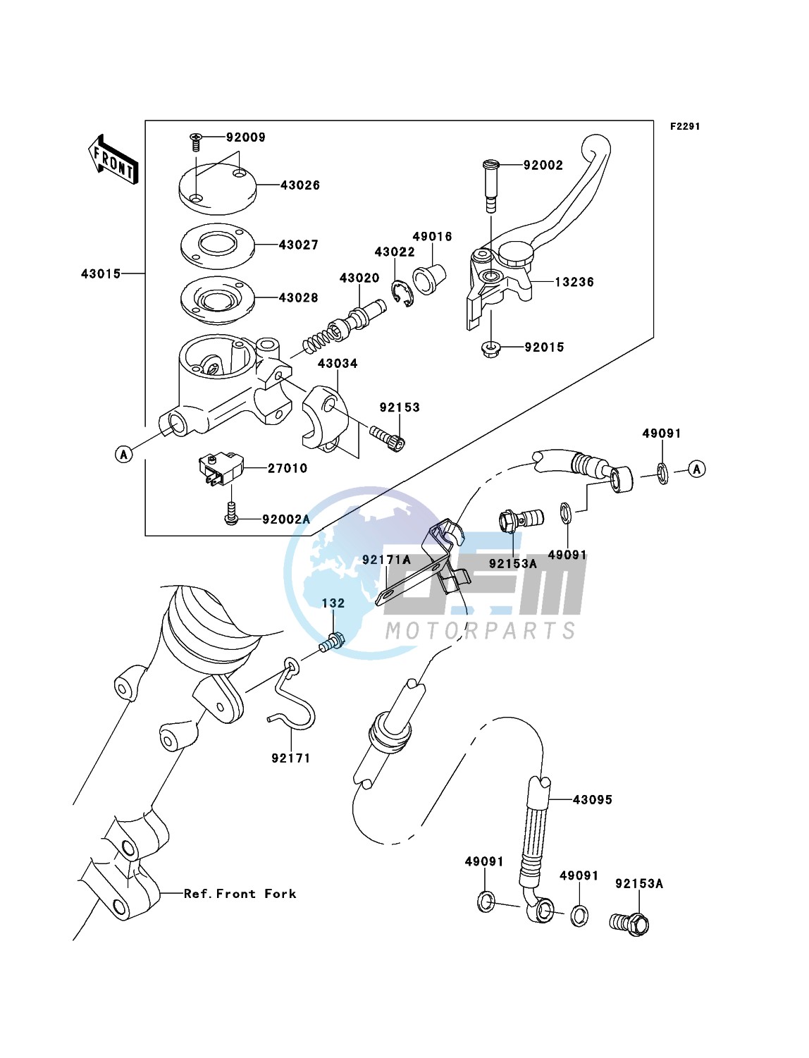 Front Master Cylinder