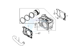 HD EU2 - 200 cc drawing CYLINDER