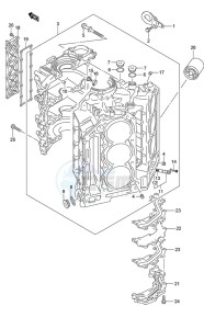 DF 200 drawing Cylinder Block