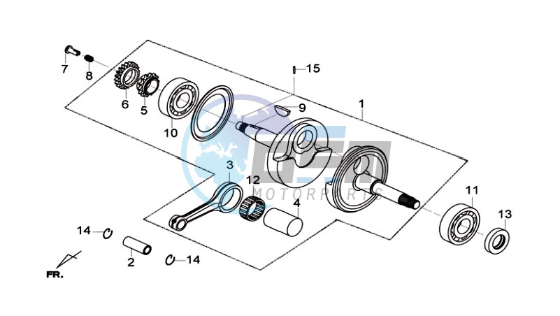 CRANKSHAFT / PISTON / PISTON RING