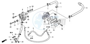 NVS504SH 502 drawing AIR INJECTION CONTROL VALVE