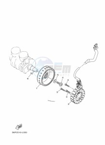 YZF250-A (B1X7) drawing GENERATOR