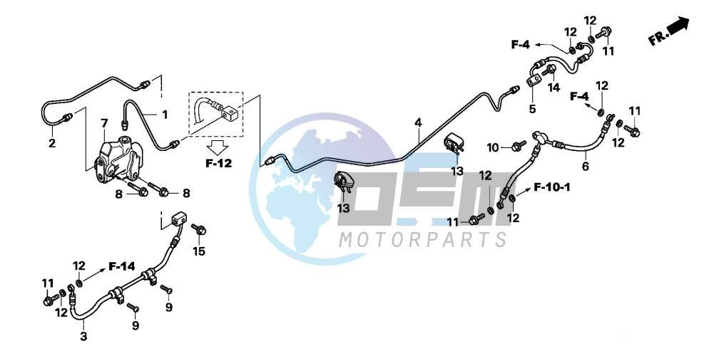 BRAKE LINES/PCV.