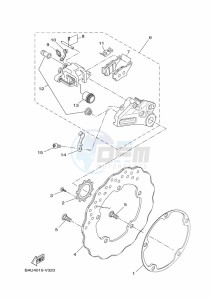 XTZ690 TENERE 700 (BHL9) drawing REAR BRAKE CALIPER