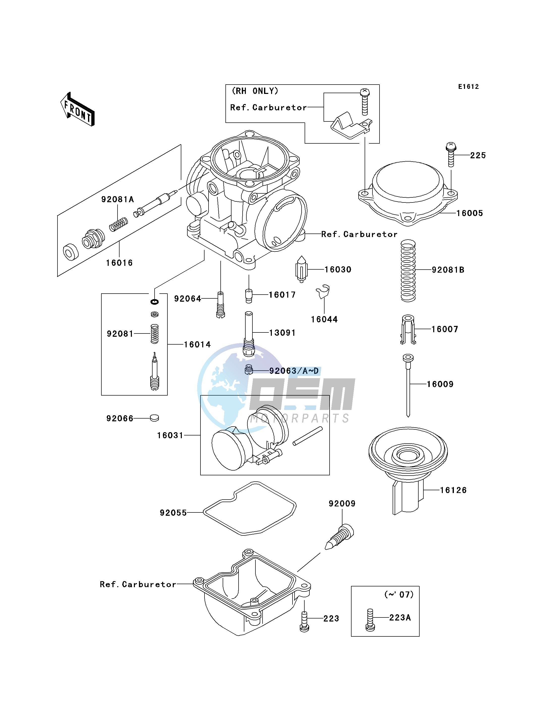 CARBURETOR PARTS